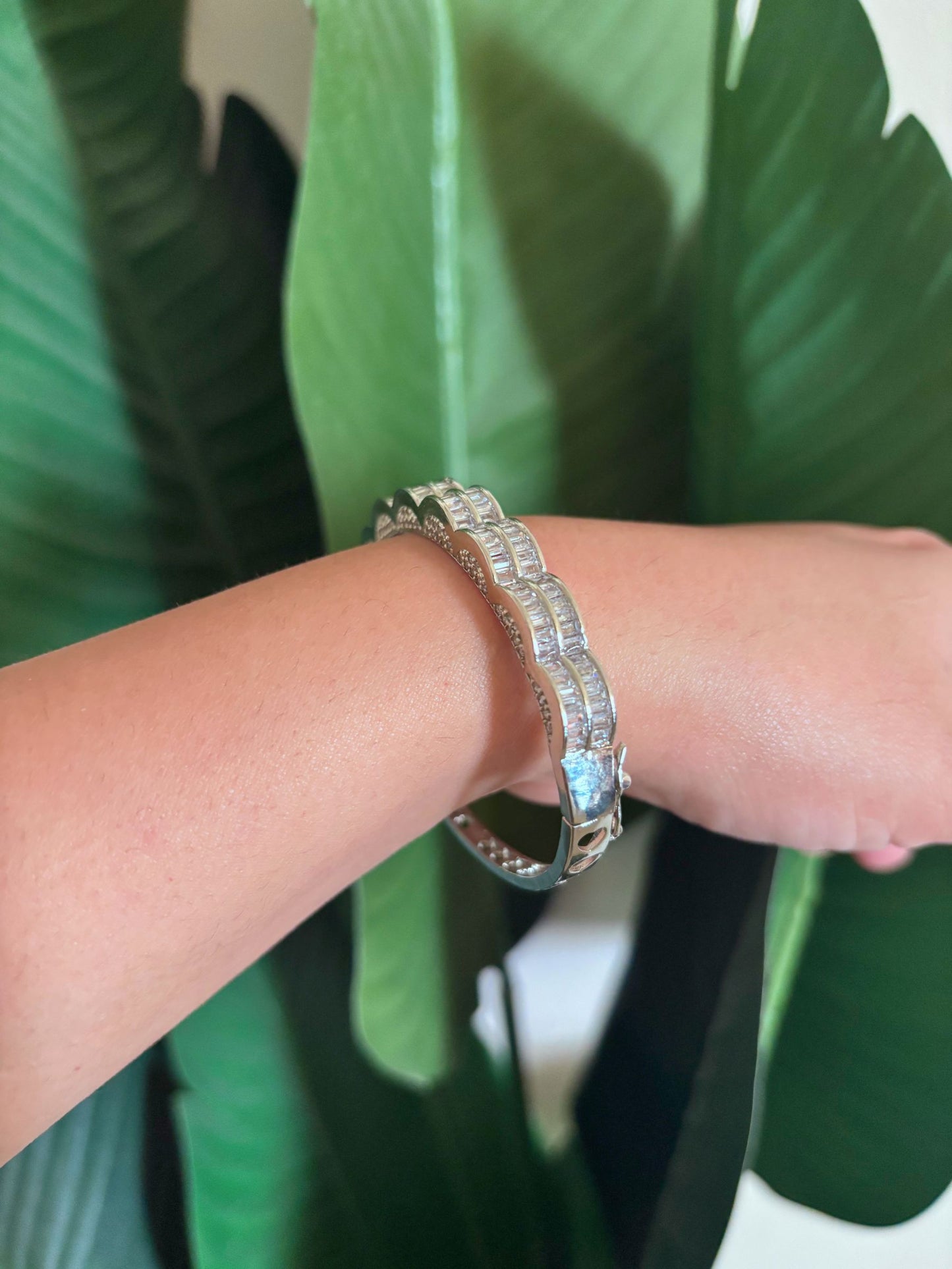 Shop Celestial Charm Statement AD Bracelet online in India. Shop from an exclusive range of zircon jewellery, bridal wedding jewellery, AD rings & bracelets. -second