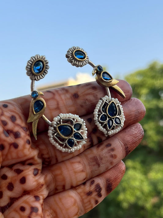 Buy Oxidised Ear Cuff Earrings online in India. Shop oxidized jewellery for festivals and office and daily wearing in affordable range.